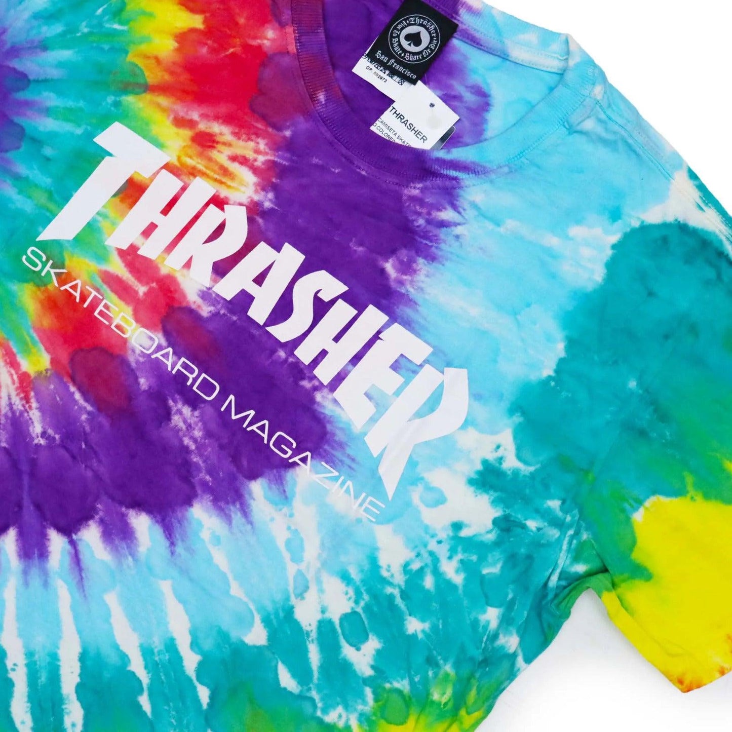Camiseta Feminina Thrasher TIE DYE