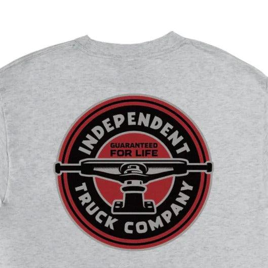 Camiseta Independent skate ITC PROFILE SS - Cinza