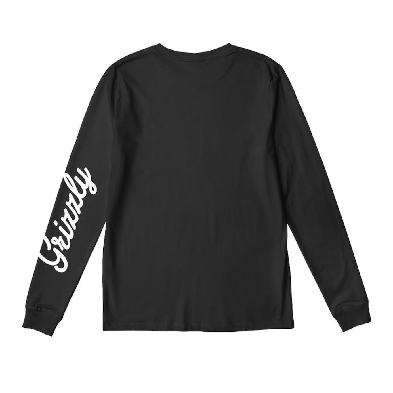 Camiseta Manga longa Grizzly MINI BEAR SCRIPT TEE - Black