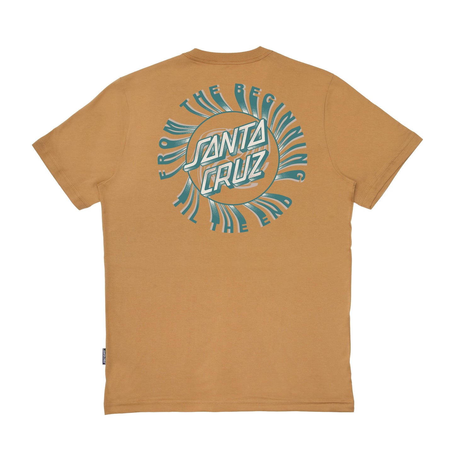 Camiseta Santa Cruz BEGINNING DOT SS Brown/Marrom