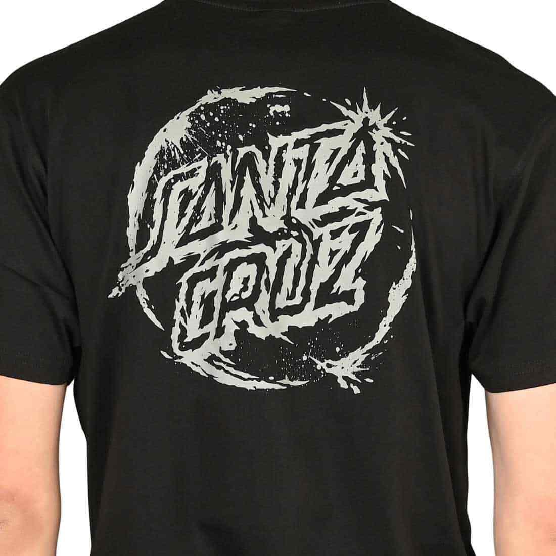 Camiseta Santa Cruz skate ERODE DOT MONO - Preto/Black
