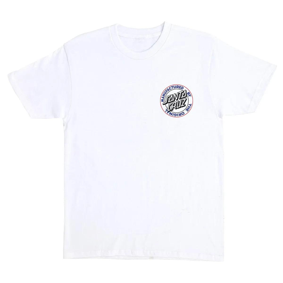 Camiseta Santa Cruz skate HOSOI IRIE EYE - White/branco