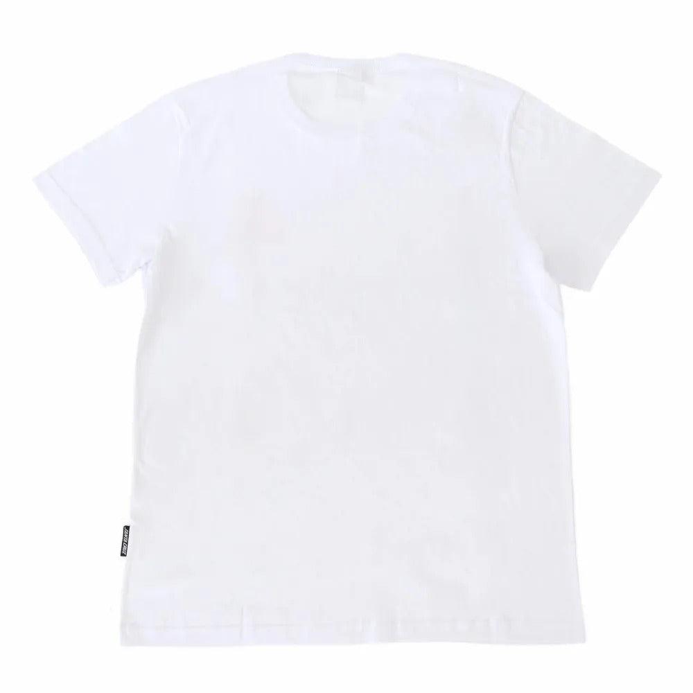 Camiseta Santa Cruz skate MFG DOT MONO - White/branco