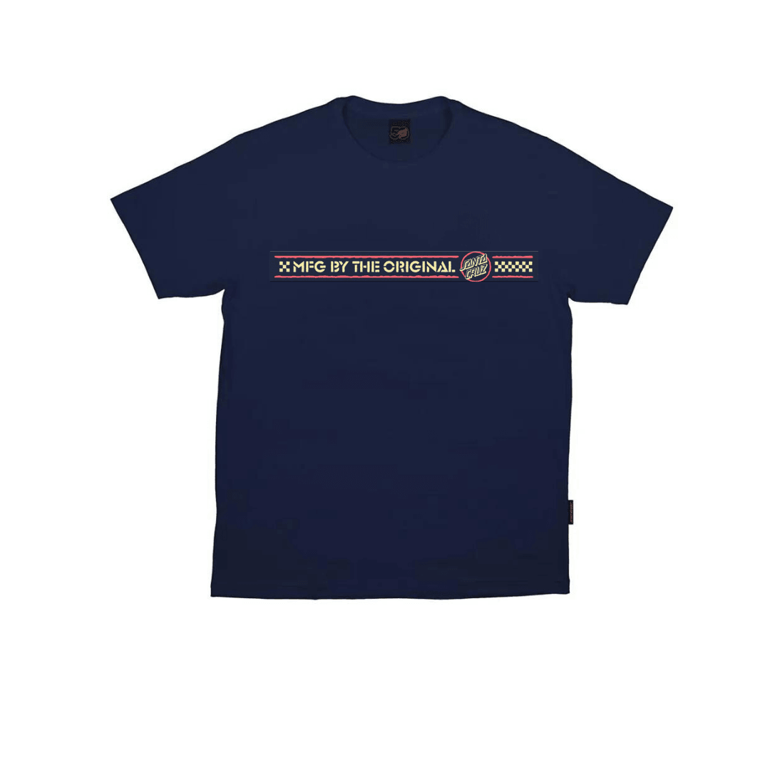 Camiseta Santa Cruz skate BREAKER DOT SS - Azul/ Blue