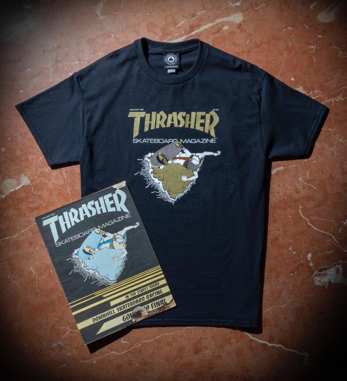 Camiseta Thrasher magazine First Cover - Black