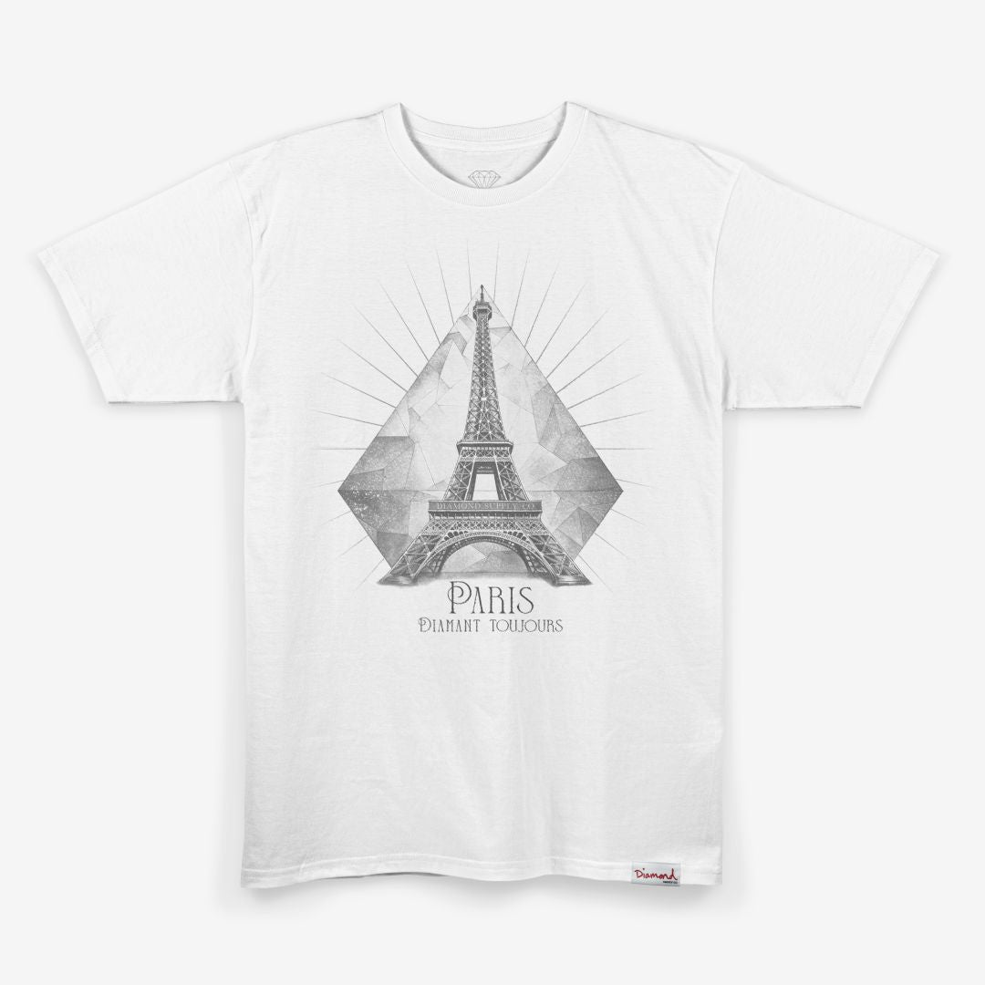 Camiseta Diamond DIAMANT TOUJOURS TEE - WHITE/BRANCO