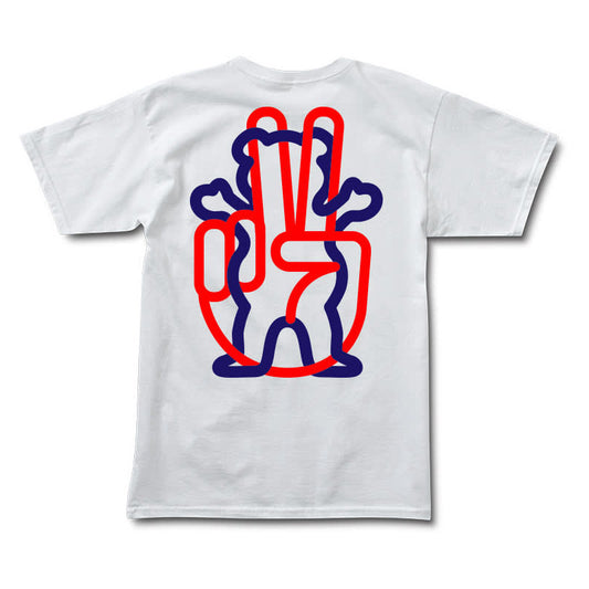 Camiseta Grizzly  GRIZZLY PEACE OUT TEE - White/Branco