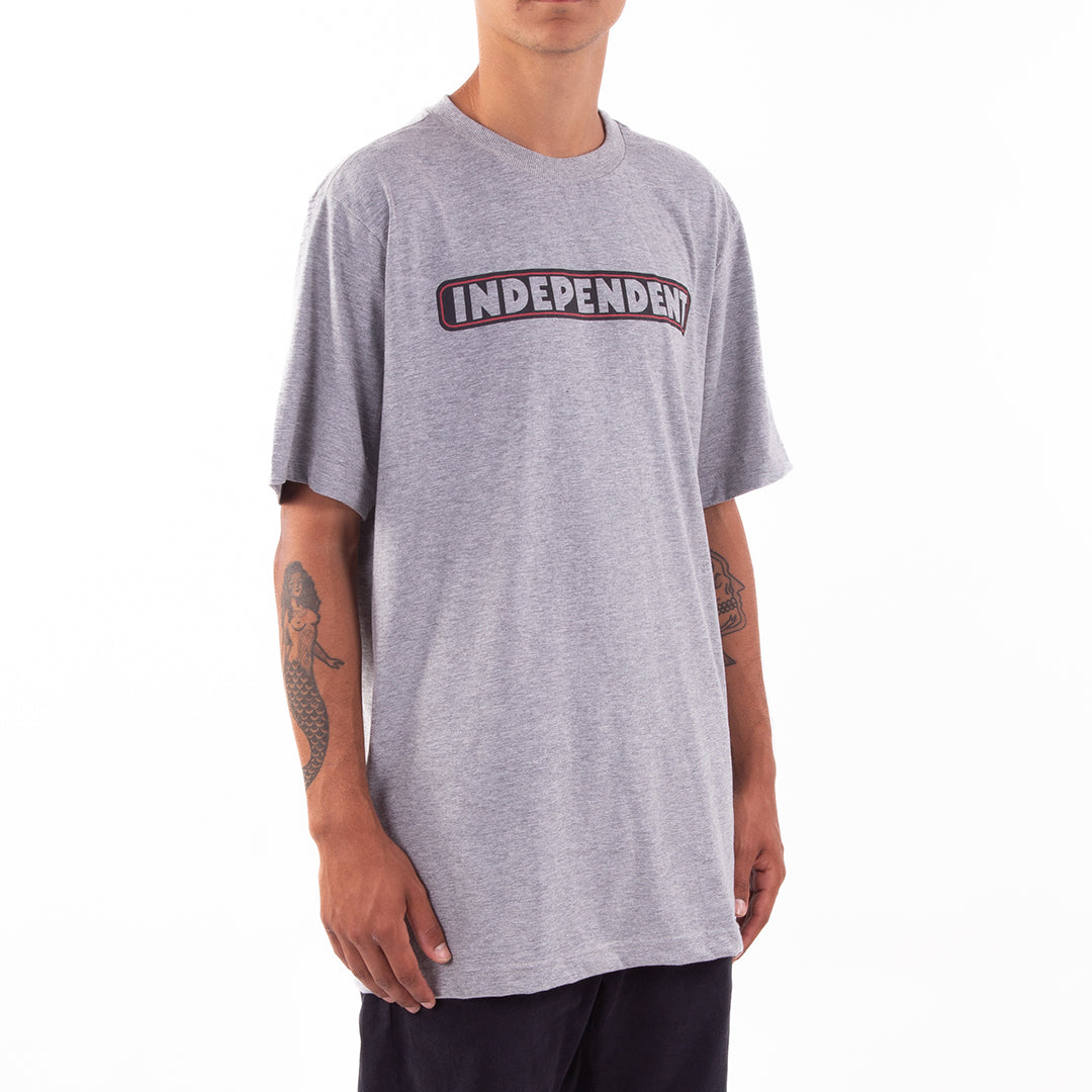 Camiseta Independent Bar Logo SS Cinza
