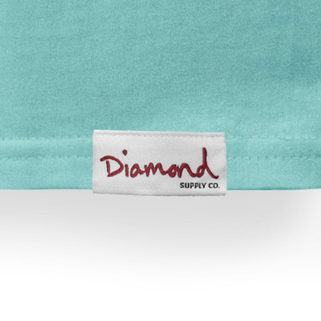 Camiseta Diamond Supply - BOX LOGO TEE - Diamond Blue