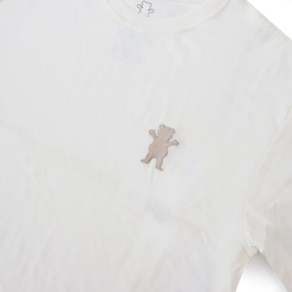 Camiseta Grizzly GRIZZLY MINI OG BEAR TEE Bone/ Branco Creme