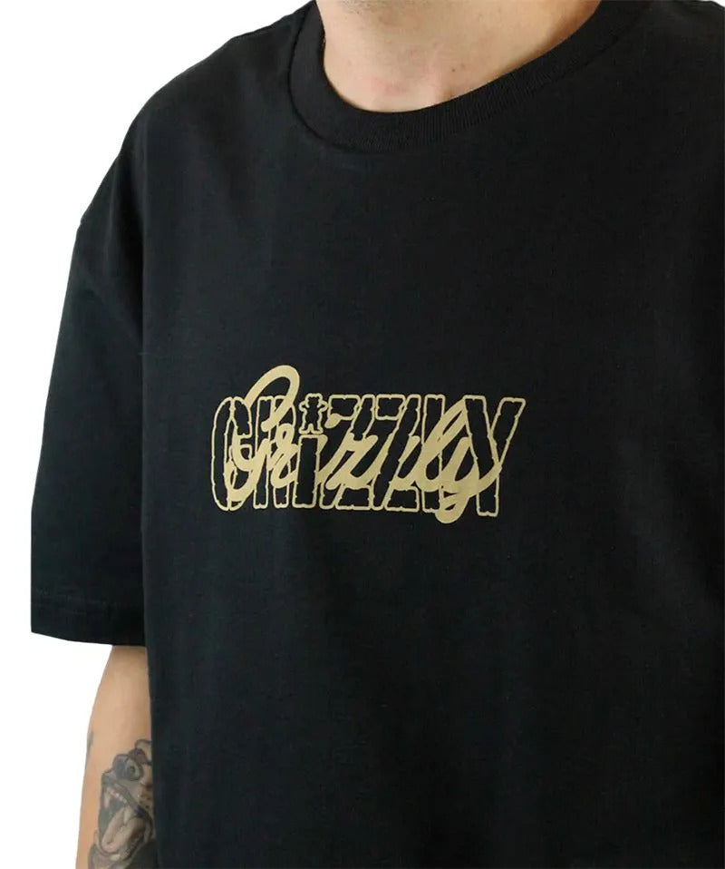 Camiseta Grizzly SMOOTH CRIMINAL SS TEE Black/Preto