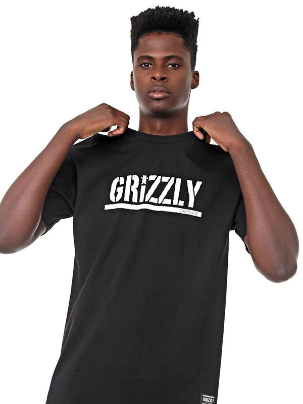 Camiseta Grizzly OG STAMP TEE Black/Preto
