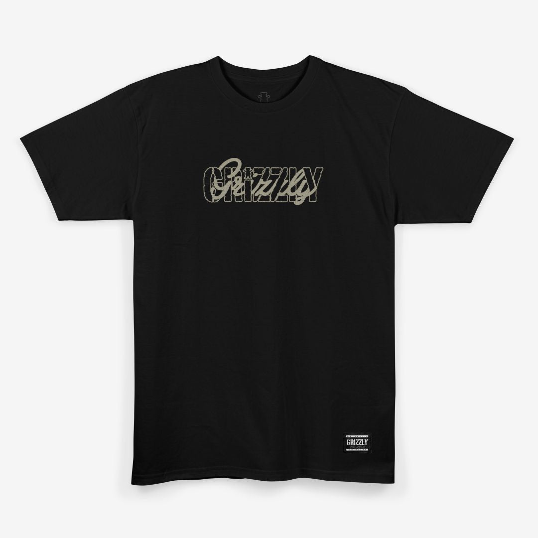 Camiseta Grizzly SMOOTH CRIMINAL SS TEE Black/Preto