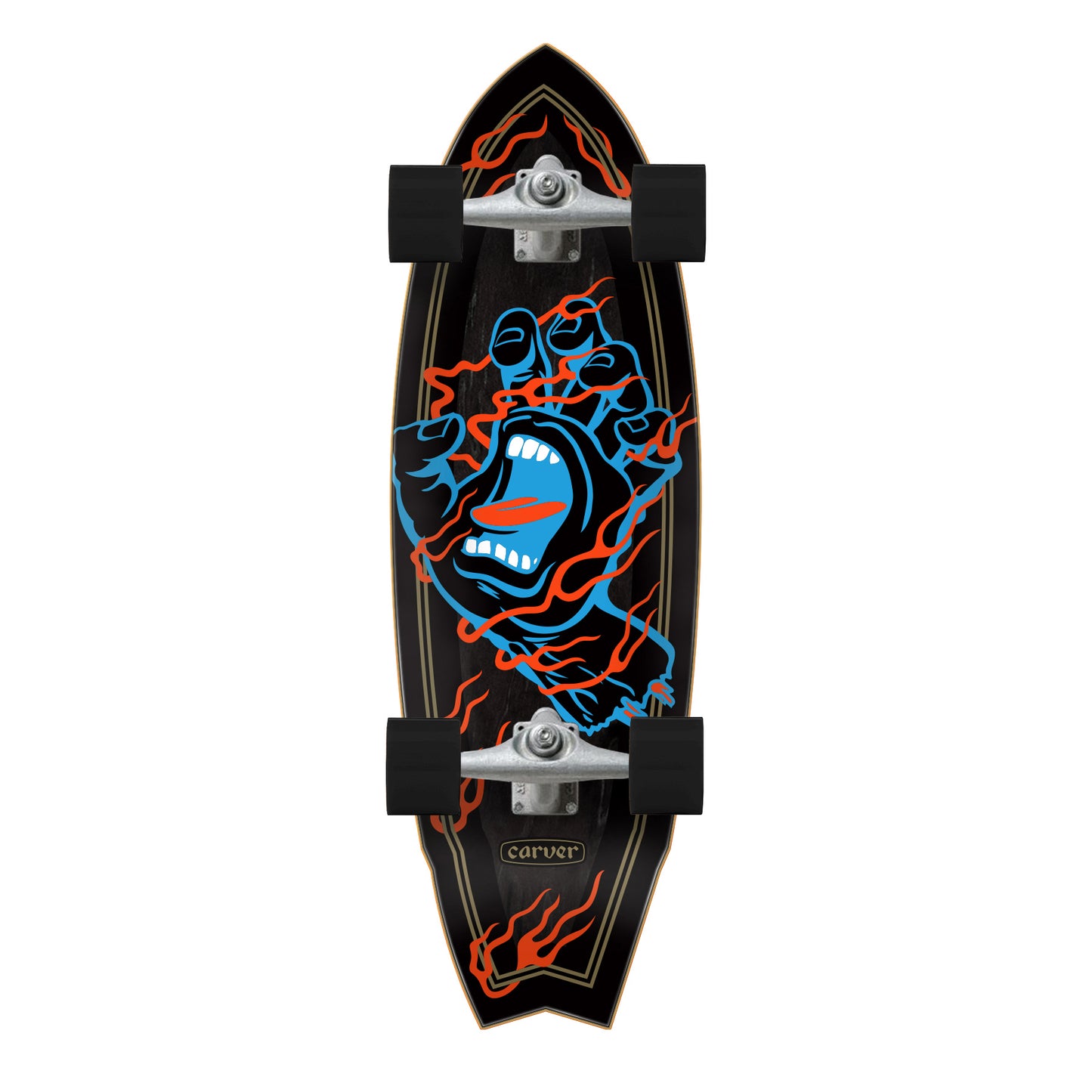 Cruiser Completo SANTA CRUZ INFERNO HAND CARVER 9.85"