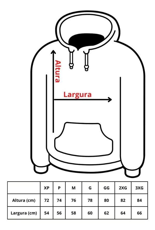 Moletom Grizzly - Script Logo Hoodie Black/Preto