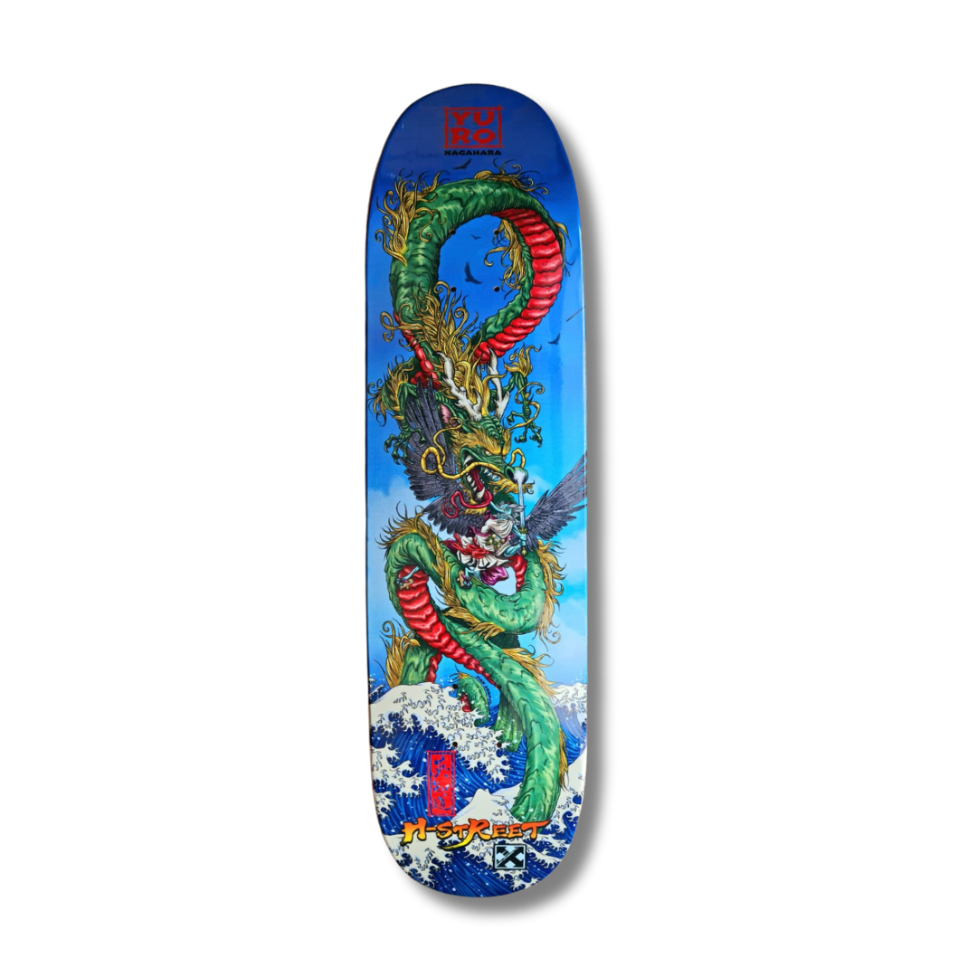 Shape Old School H-Street Deck Serpent & Warrior/Yuro Nagahara WB14,75" 32.45 x 8.5"