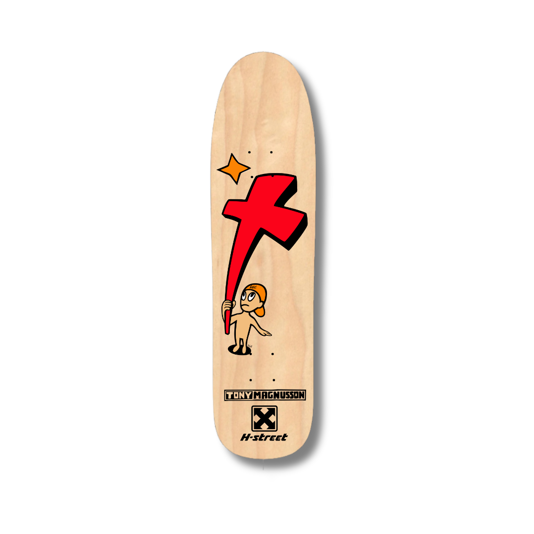 Shape Importado H-Street Deck Tony Mag Kid & Cross WB15" 32.825 x 8.5"