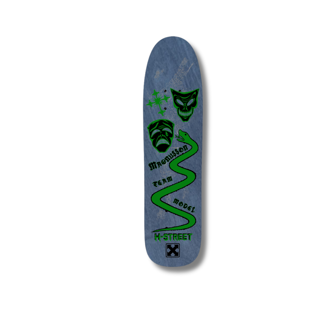 Shape Importado H-Street Deck Tony Mag MASKS & SERPENT 15WB - 32.5 X 8.75"