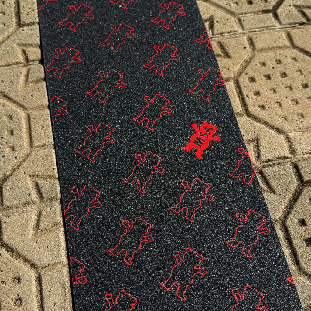 Lixa Grizzly Griptape - MSA RED