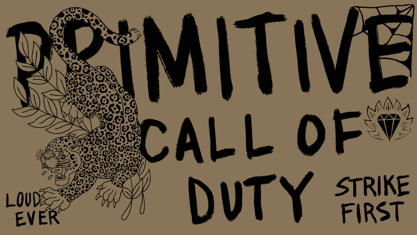 Lixa Importada Primitive Force Call of Duty