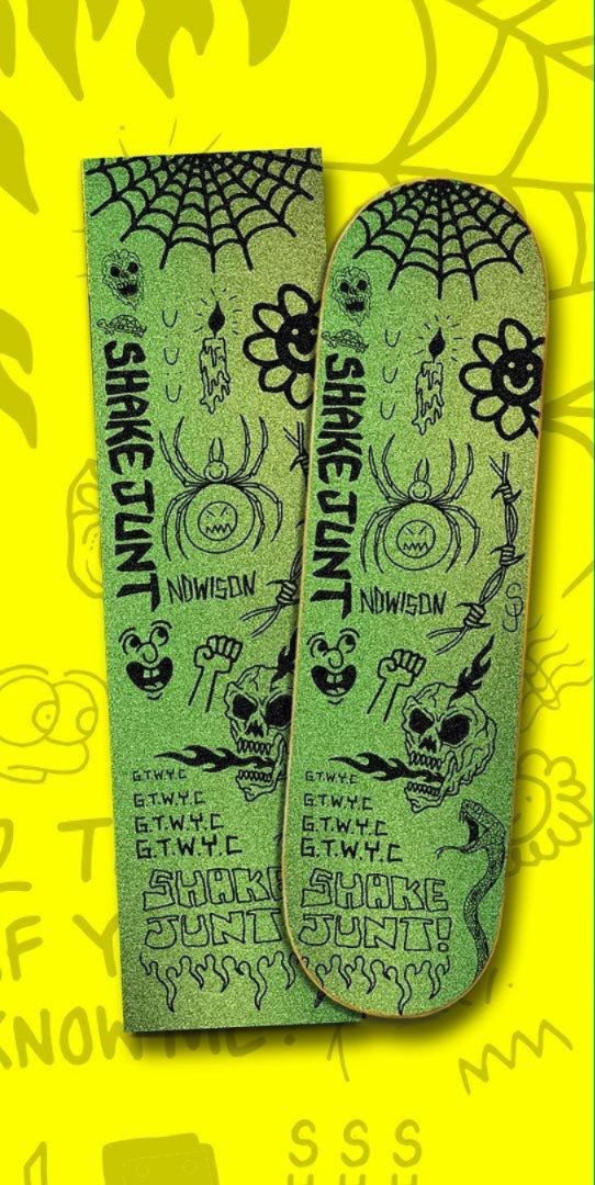 Lixa importada Shake Junt Pro model Junt Lotties Green