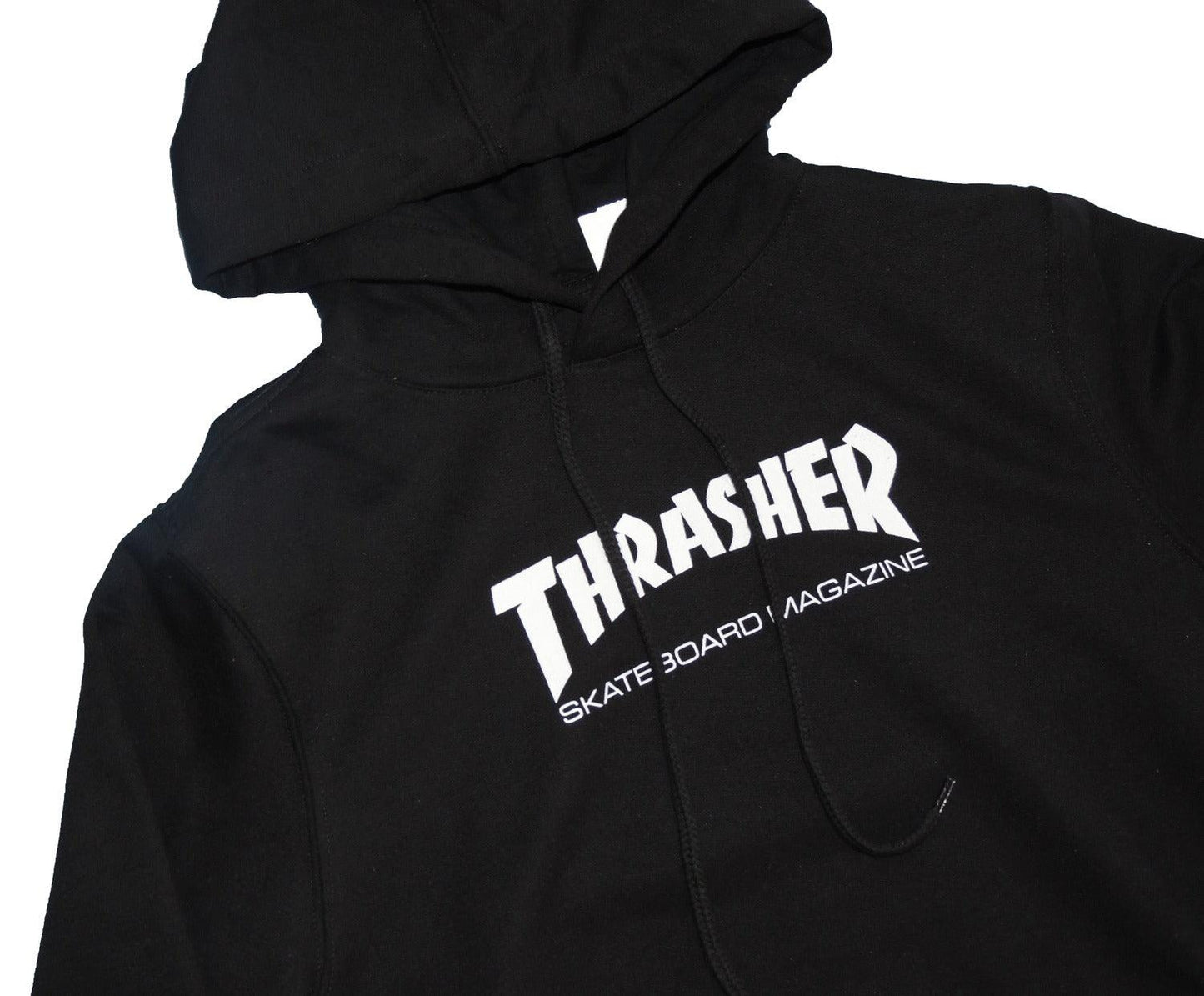 MOLETOM THRASHER CANGURU FECHADO MASCULINO SKATE MAG - PRETO