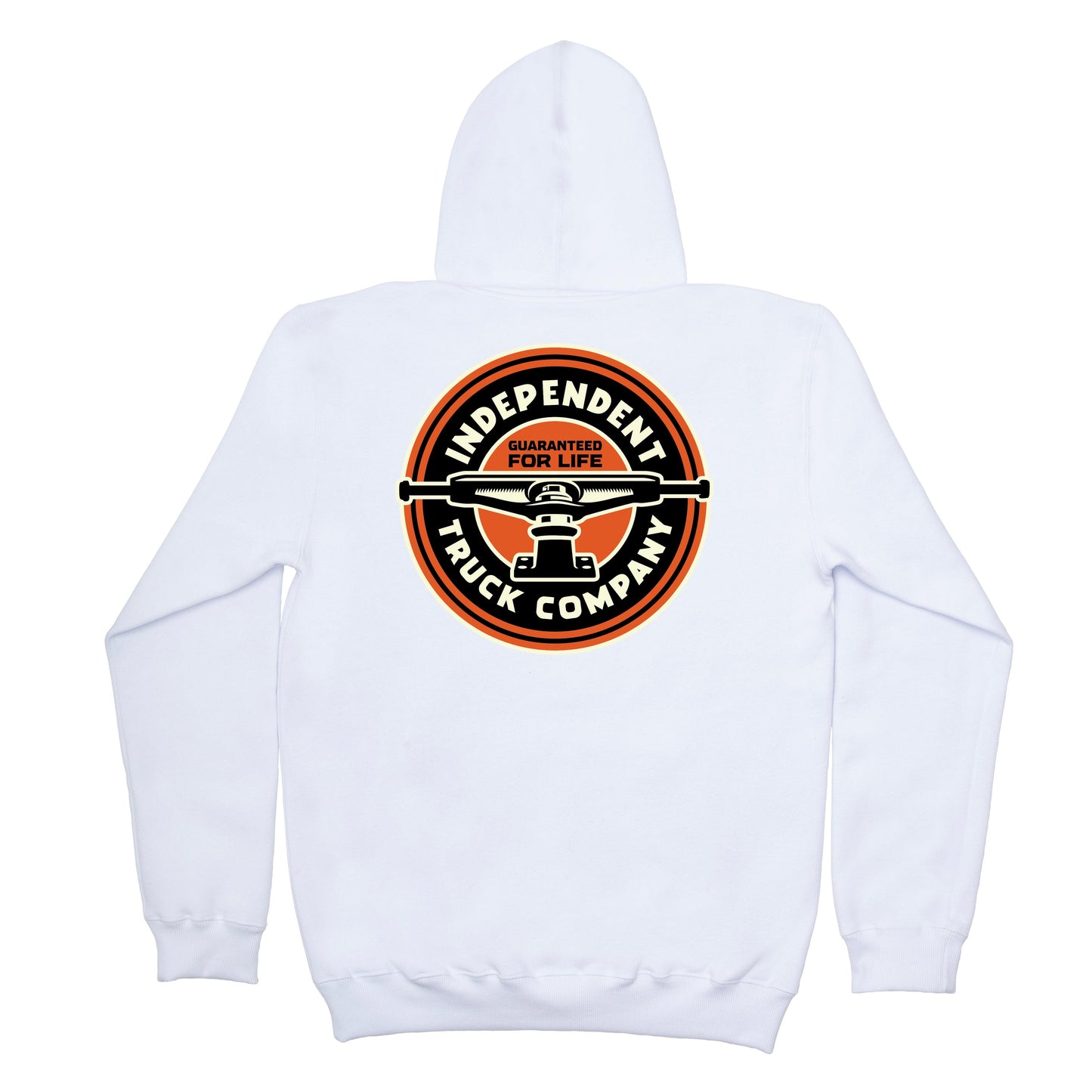 MOLETOM INDEPENDENT TRUCKS CANGURU FECHADO ITC PROFILE HOOD - WHITE/BRANCO