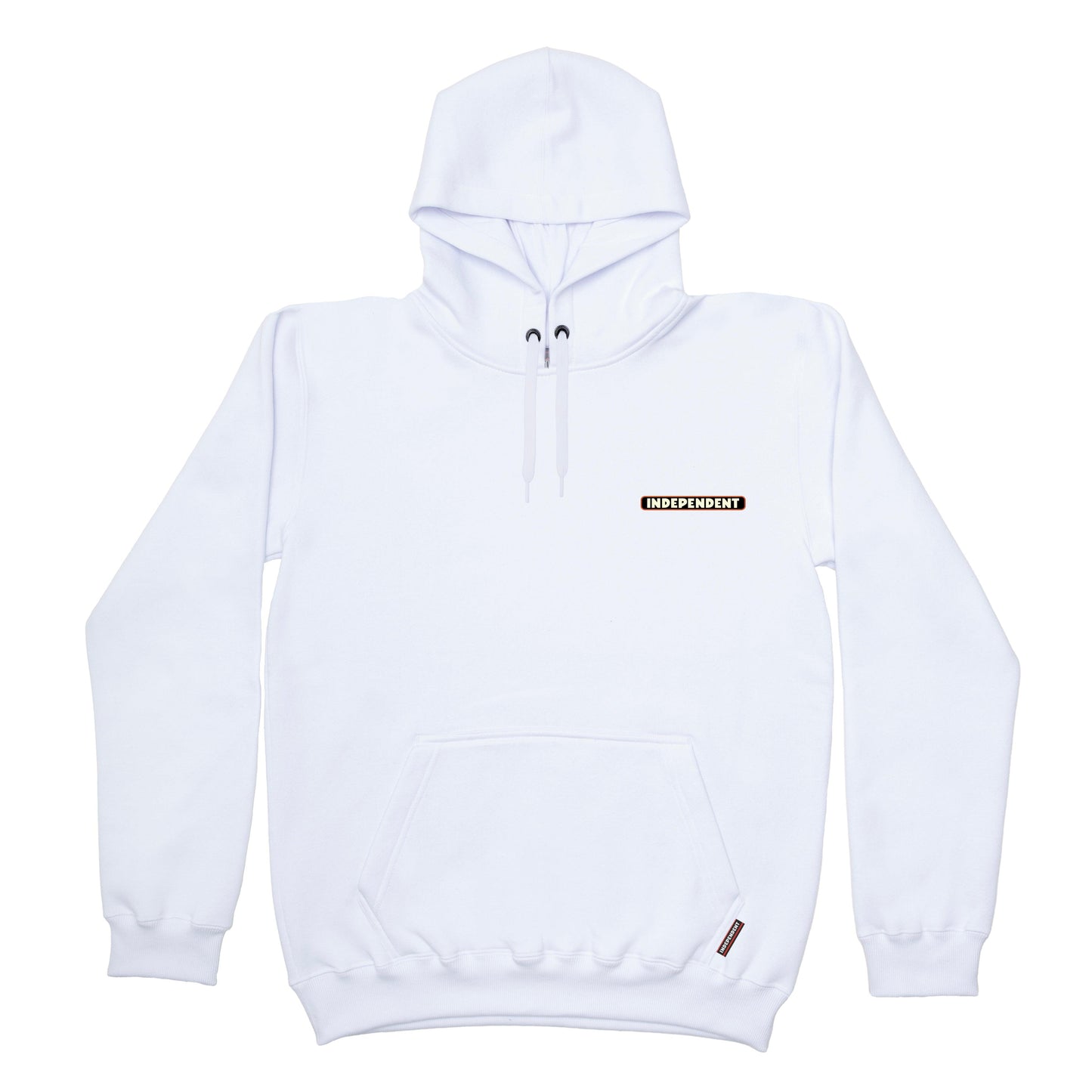 MOLETOM INDEPENDENT TRUCKS CANGURU FECHADO ITC PROFILE HOOD - WHITE/BRANCO
