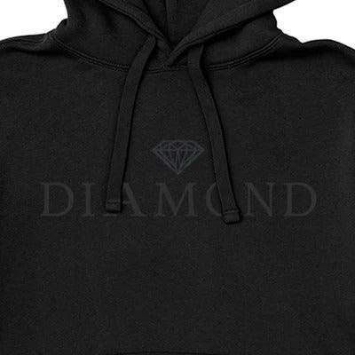 Moletom Diamond - CLASSIC HOODIE - Black/Preto