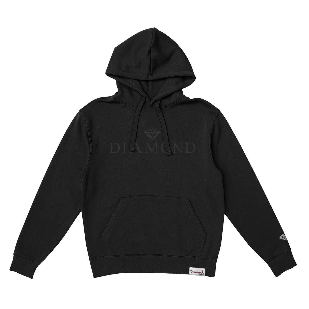 Moletom Diamond - CLASSIC HOODIE - Black/Preto