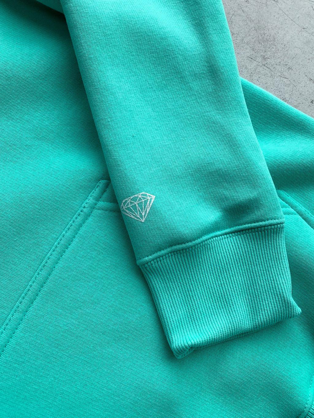 Moletom Diamond - BRILLANT HOODIE - Diamond Blue/ Azul Claro