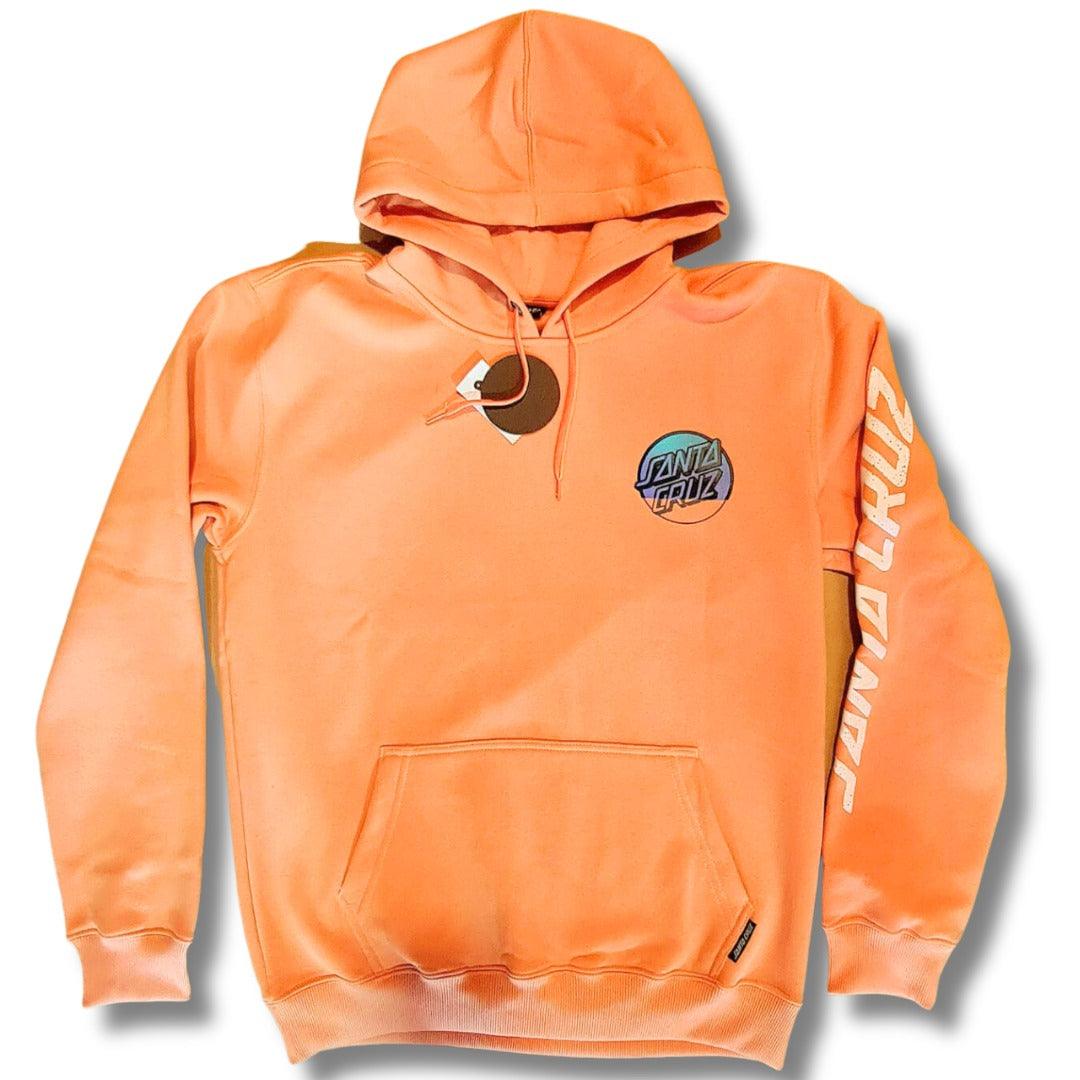 Moletom Santa Cruz Canguru Fechado Screaming Hand Divide Salmon
