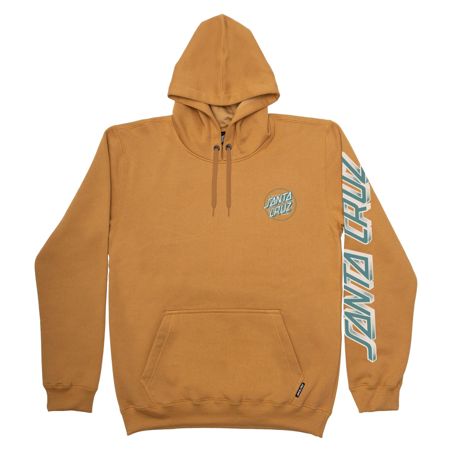 Moletom Santa Cruz Canguru fechado BEGINNING DOT HOOD - Brown/Marrom
