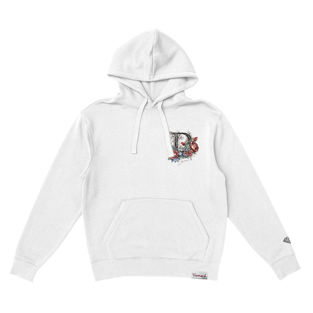 Moletom Diamond - D Roses Hoodie - White/Branco