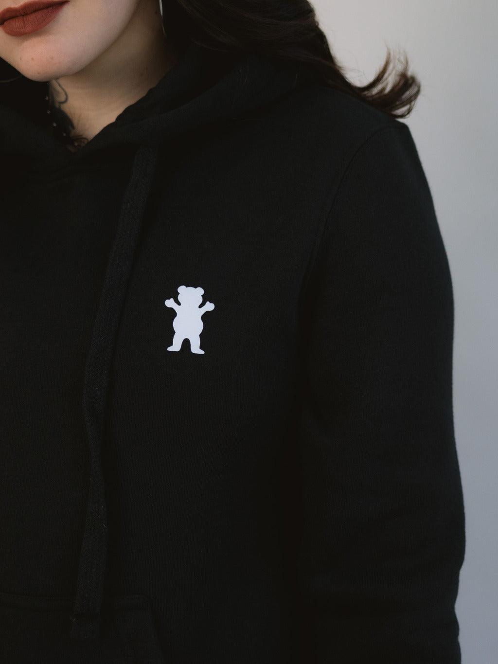 Moletom Feminino OG BEAR GIRLS HOODIE - Black/Preto