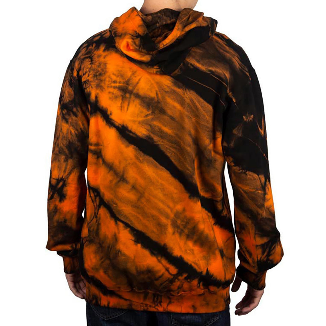 Moletom Thrasher ESPECIAL SKATE MAG Tie Dye Laranja/preto