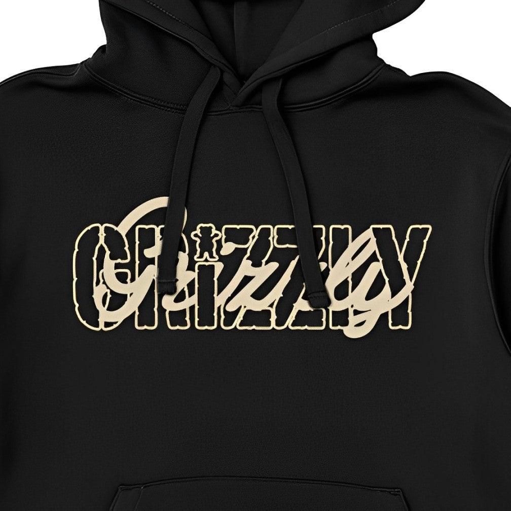 Moletom Grizzly - Rizzly Smooth Criminal Hoodie Black/Preto