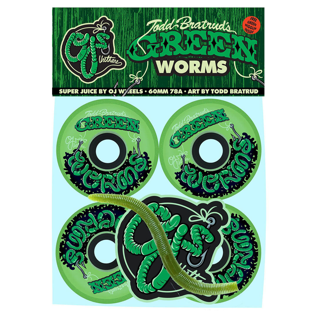 RODA OJ SUPER JUICE WORMS 78A 60mm - Prevenda