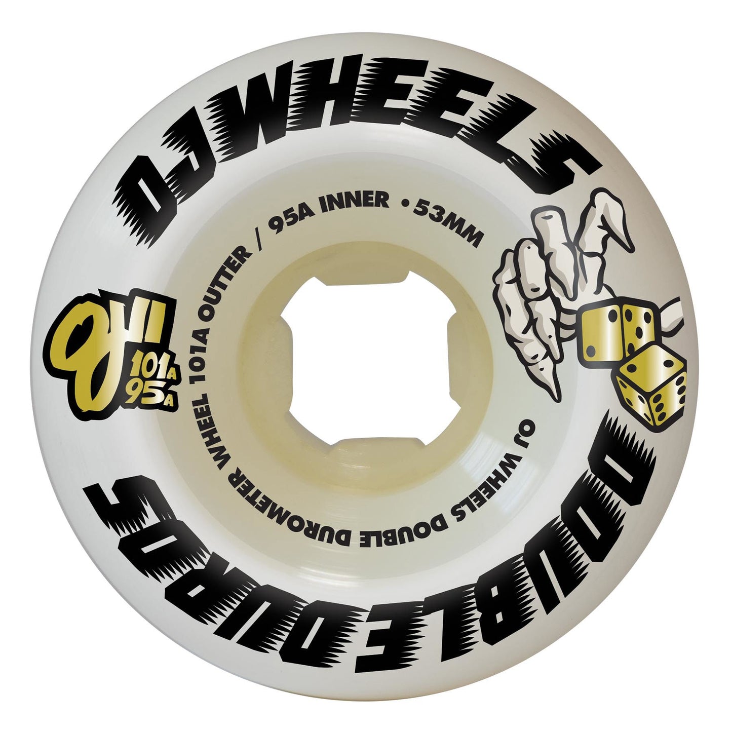 RODA OJ DOUBLE DURO MINI COMBO 101A/95A 53mm - Prevenda