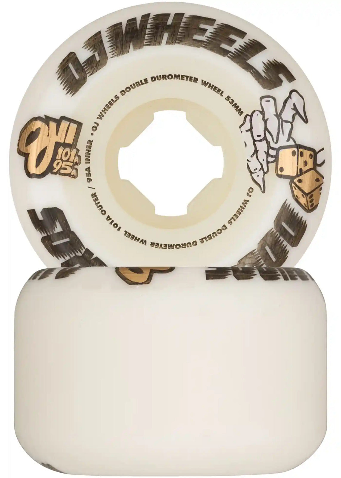RODA OJ DOUBLE DURO MINI COMBO 101A/95A 53mm - Prevenda