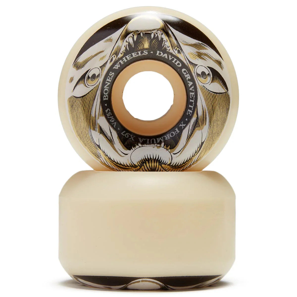 Roda-Bones-wheels X-FORMULA GRAVETTE SALMON V6 WIDECUT 55MM 97A