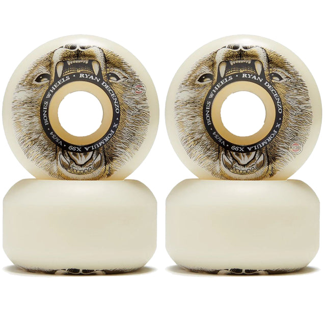 Roda Bones wheels X-FORMULA 99A DECENZO V5 SIDECUT BEAR GRILL 54MM 99A