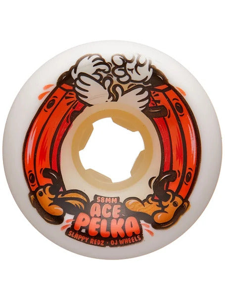 Roda OJ Elite Ace Pelka Slappy Redz Double DURO 101A/95A - 58mm