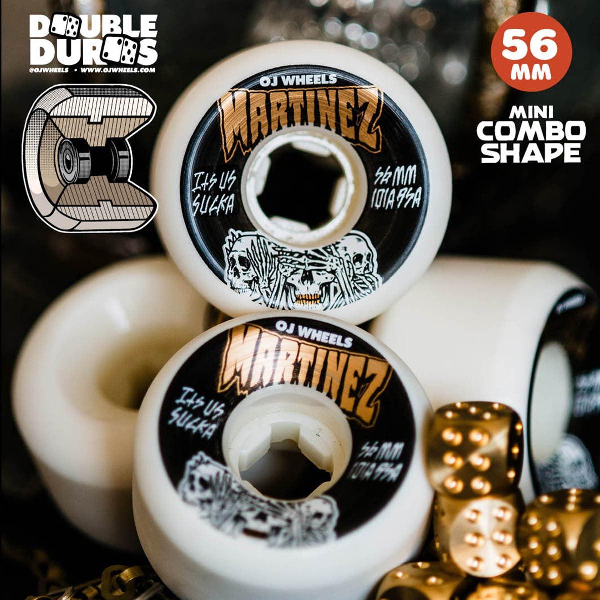 Roda OJ Martinez Hear No Evil Double Duro 101a/95a - 56mm