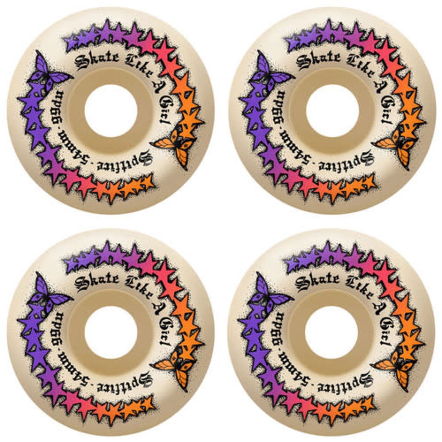 Roda Spitfire F4 Radials Girl Evolution 99D - 54mm