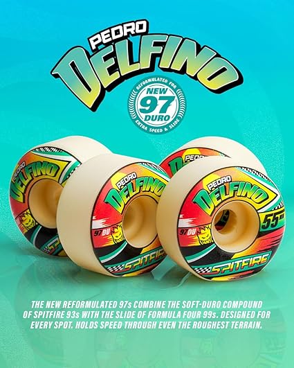 Roda Spitfire F4 Radials Pedro Delfino Turbo 97D - 57mm
