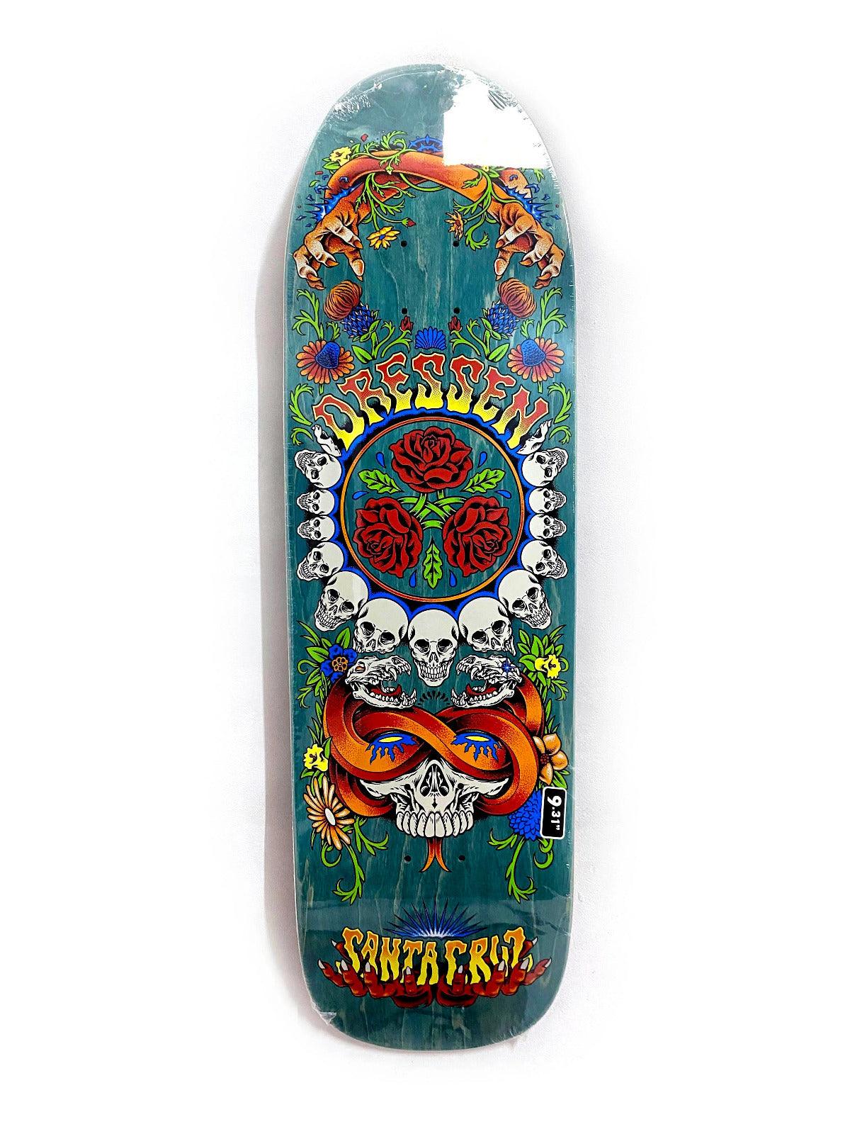 SANTA CRUZ Maple Old School Dressen Rose Crew Threere Shaped 9,31