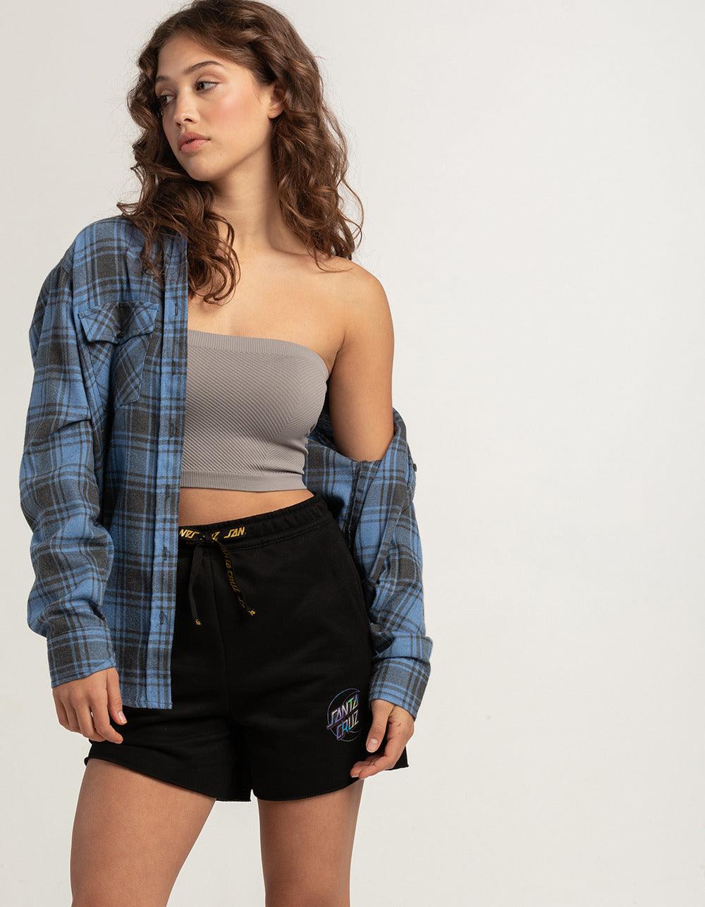 SHORTS SANTA CRUZ MOLETINHO FEMININA - HOLO MOON DOT SHORT