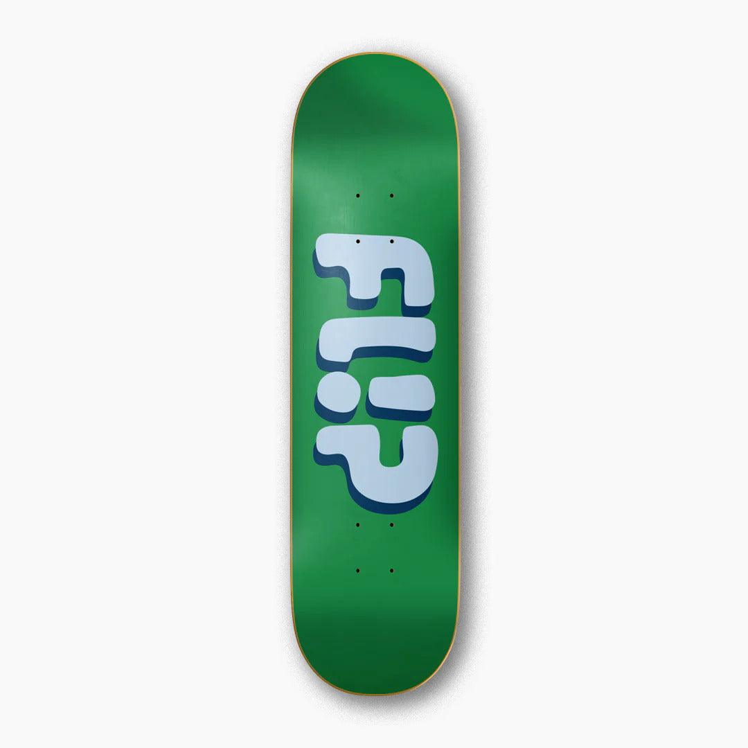 Shape FLIP Skateboards Bubble Green Logo