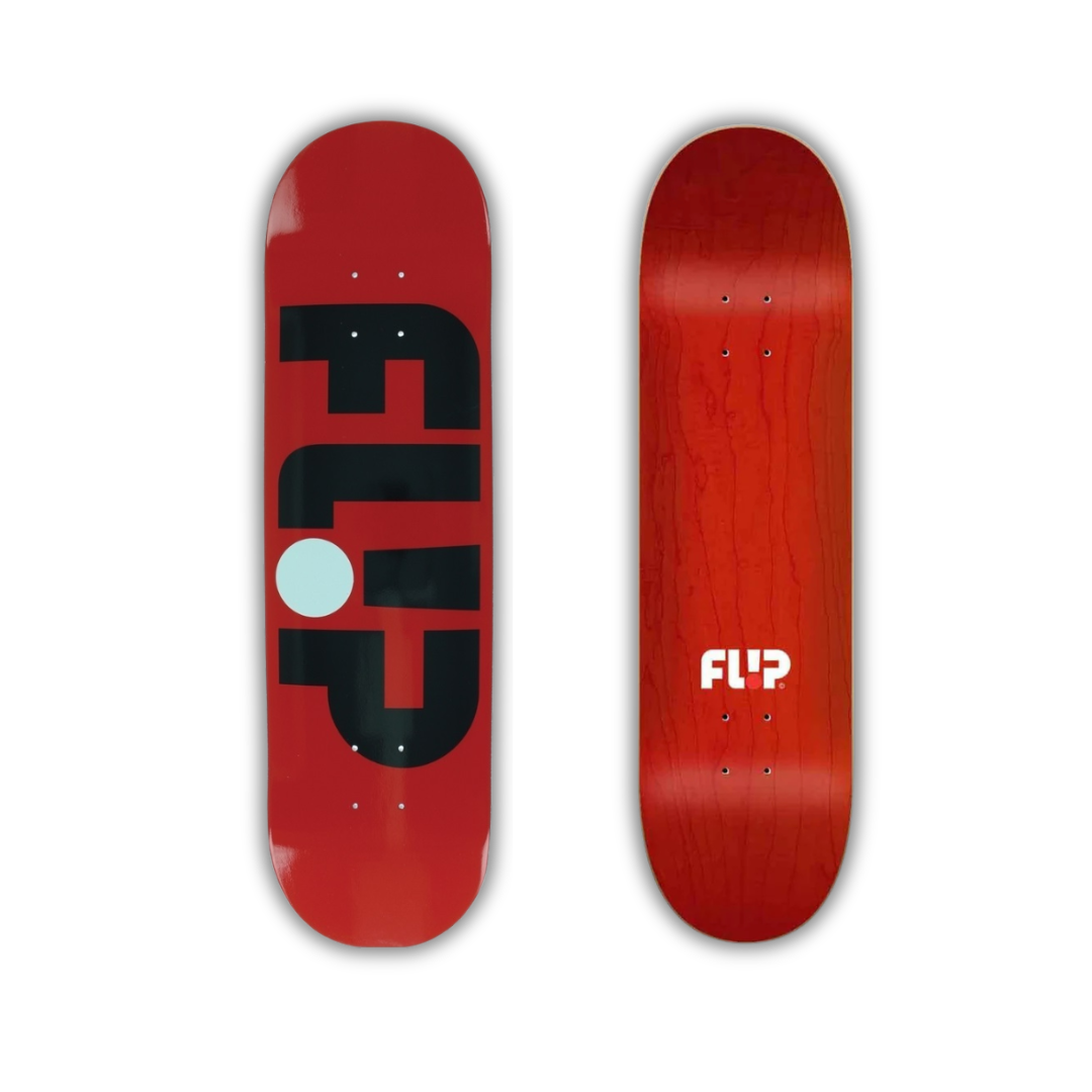 Shape FLIP Skateboards Team Odyssey Logo Red
